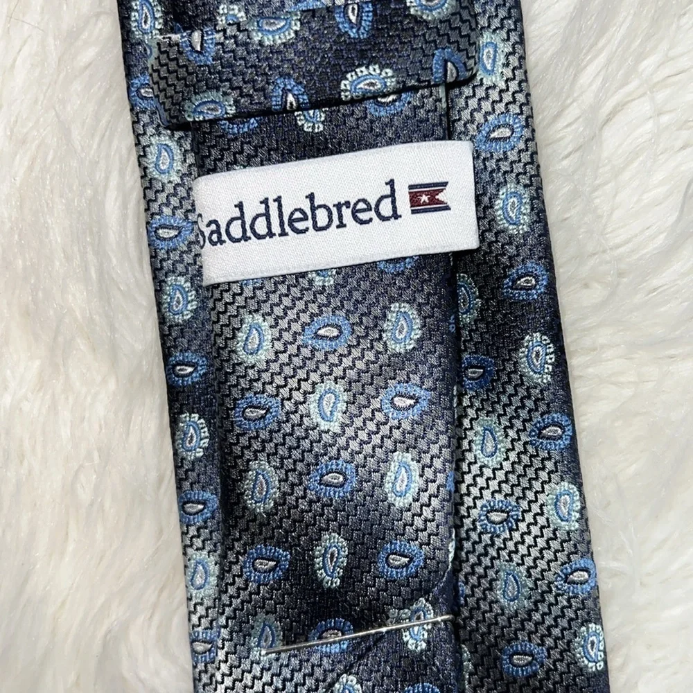 NWOT Saddlebred Blue Tie